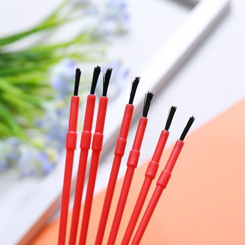 Wholesale 16 cm digital oil paint strip archaeological plastic nylon hair paint brush glue brush dust removal small brush