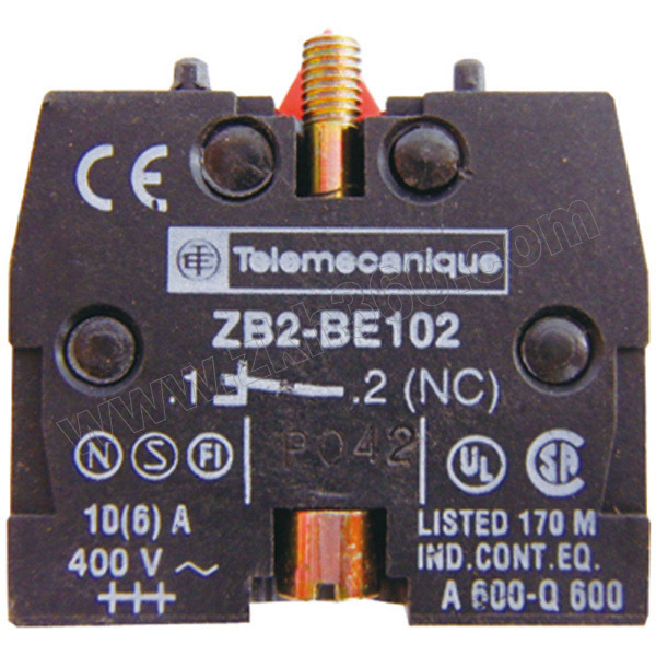 SCHNEIDER/施耐德 按钮辅助触点 ZB2-BE102C