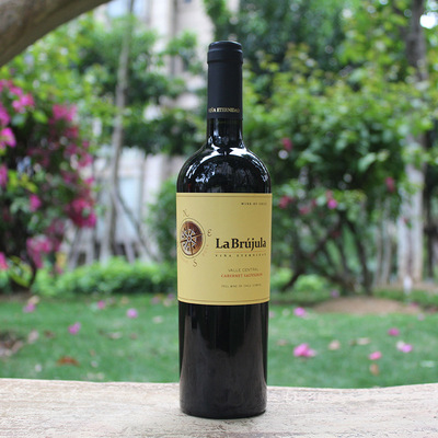 一件代发 时空罗盘珍藏赤霞珠红葡萄酒 智利干红原瓶原装进口红酒|ms