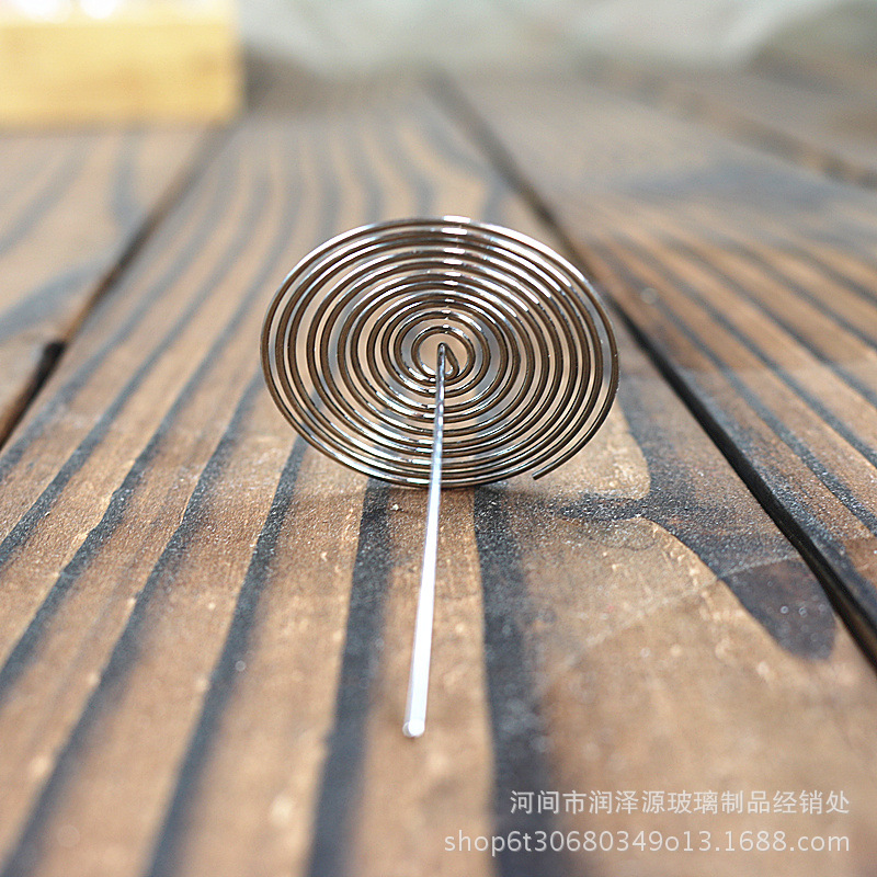 Vidrio juego de té tetera accesorios borosilicato boquilla metal filtro Acero inoxidable primavera puede reemplazar liner