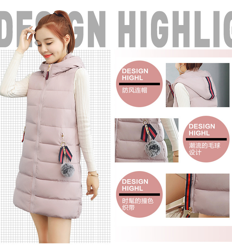 Gilet femme en Mélange de coton - Ref 3316385 Image 25