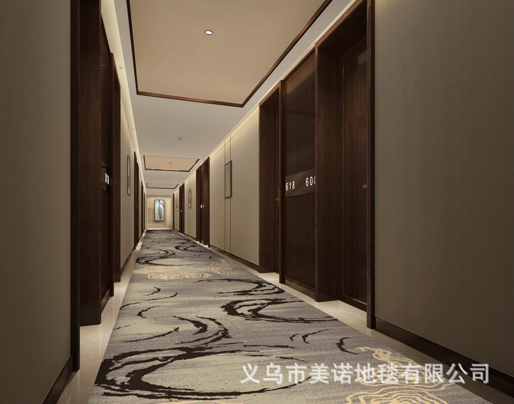 星级酒店会所ktv电影院走廊地毯 高清尼龙印花地毯 阻燃地毯-阿里巴巴