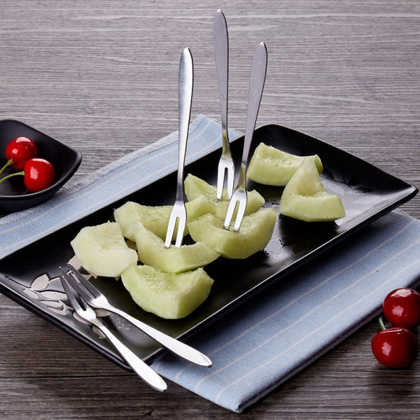 Korean creative fruit fork stainless steel