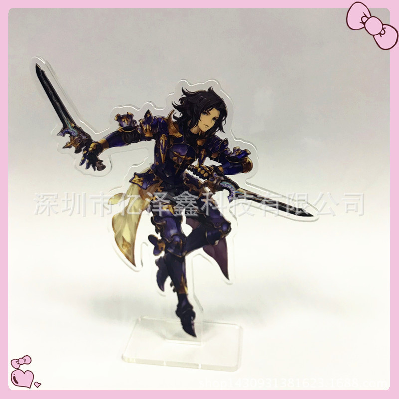 透明亚克力柯式彩印 动漫卡通立座 立牌 亚克力摆件 动漫周边