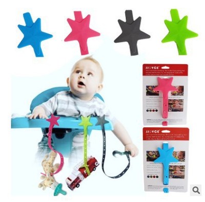 固定便携带 婴儿安抚奶嘴绳牙胶防掉链 推车婴幼儿玩具