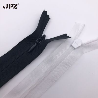 厂家直销现货 3号布边隐形拉链 50cm 裙子家纺抱枕拉链 可定制|ms