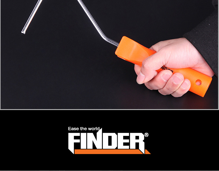 Discoverer Hardware 4 Inch Decoration Tools Wall Brush Trumpet Roller Brush Wholesale Polyester Paint Roller Brush Set Manufacturers undefined