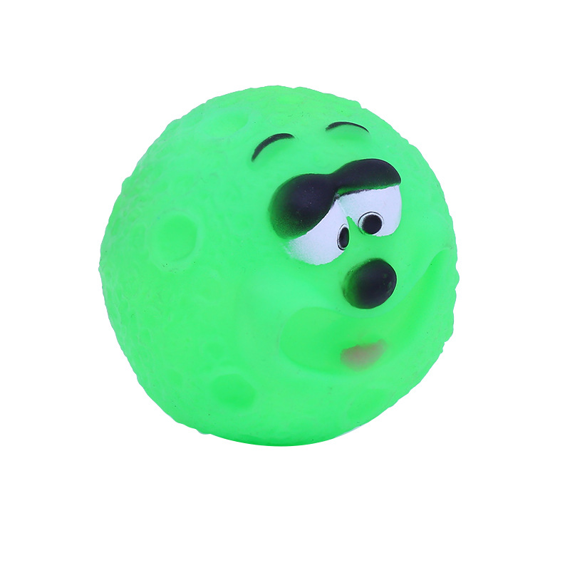 Pelota no podrida resistente a la mordedura de mascotas de vinilo Bola de Boca Grande Bola de perro de juguete Bola de entrenamiento de perro Bola de mordedura de perro