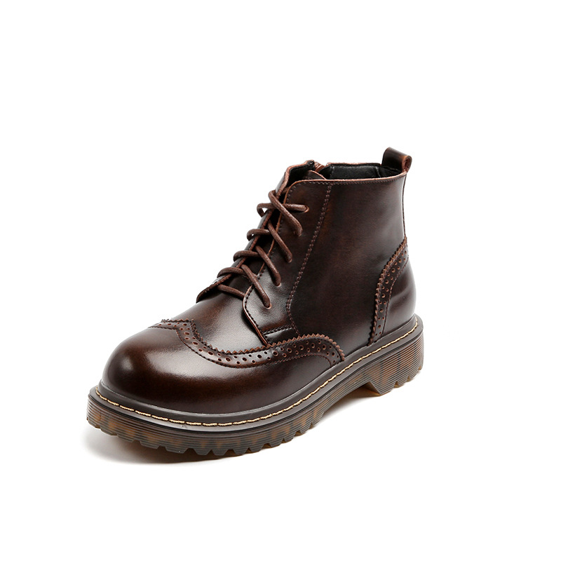 B5834 1250K BOOT CỔ THẤP NỮ YONRYOO MŨI TRÒN PHỤC CỔ CỔ ĐIỂN GIÀY DÉP NỮ G04 SẢN PHẨM MỚI