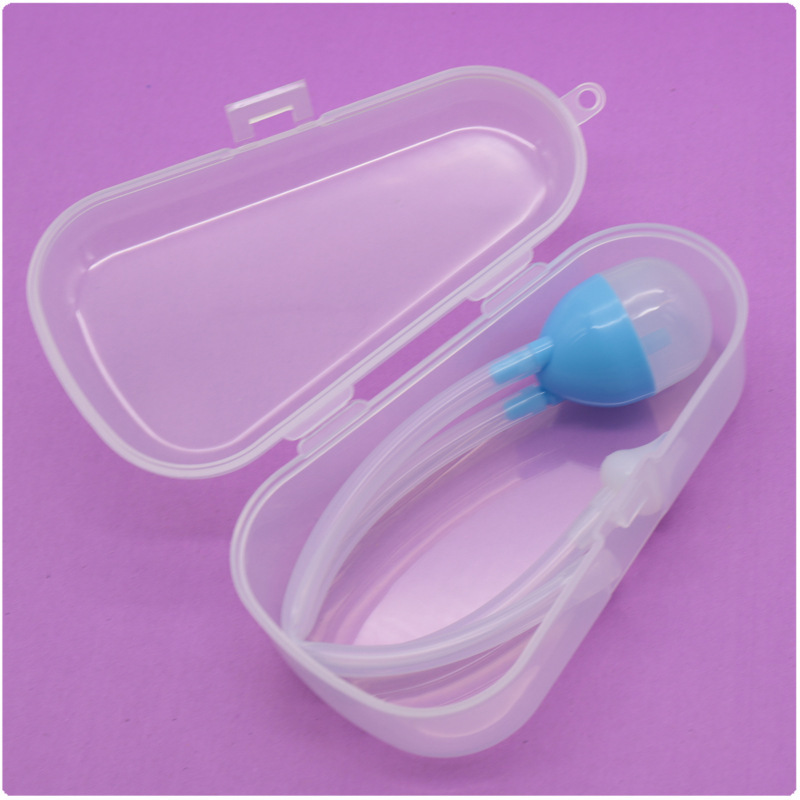 口吸式婴儿吸鼻器 宝宝鼻涕屎清洁器 防逆流硅胶吸鼻器新款亚马孙