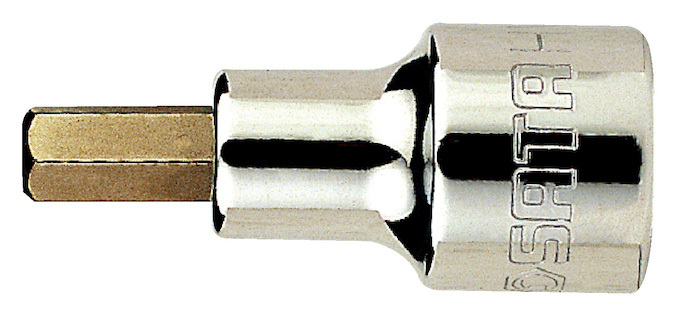 24207  50mm长六角旋具套筒,12.5mm系列/12mm/世达