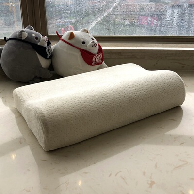 波浪B型記憶枕慢回彈枕頭 枕頭 聚氨酯枕頭記憶枕慢回彈毛絨