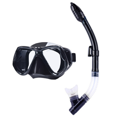 厂家批发浮潜面镜全干式呼吸管潜水镜套装马尔代夫潜水三宝装备