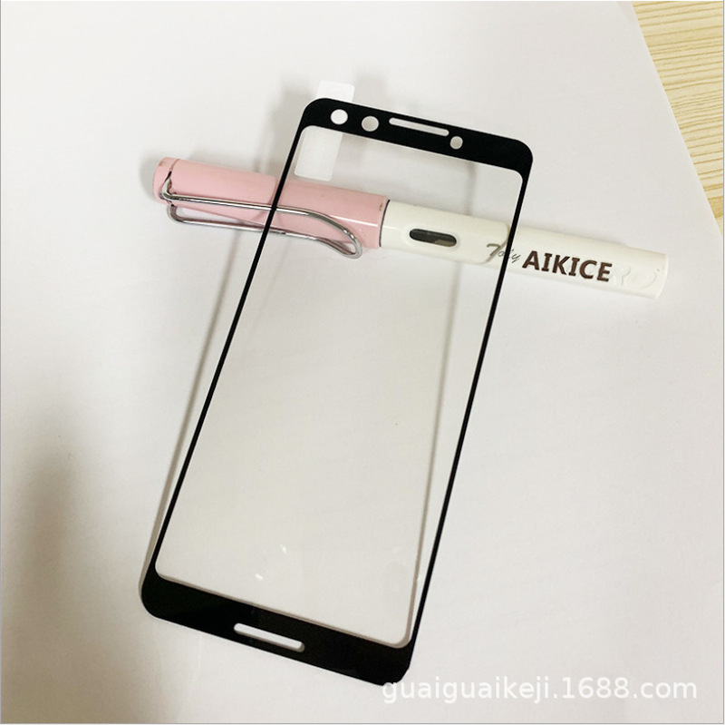 Applicable to Google Pixel3 full glue tempered glass film Google full cover protective film screen HD stickers
