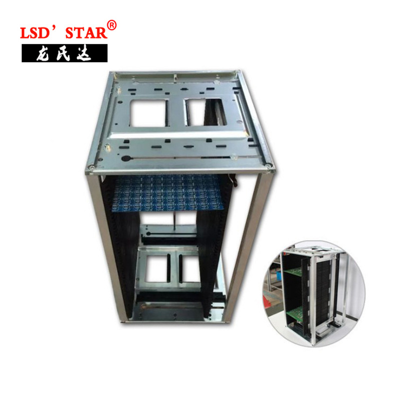 SMT上下料架 可调节PCB板自动料架 电子厂线路板周转料架