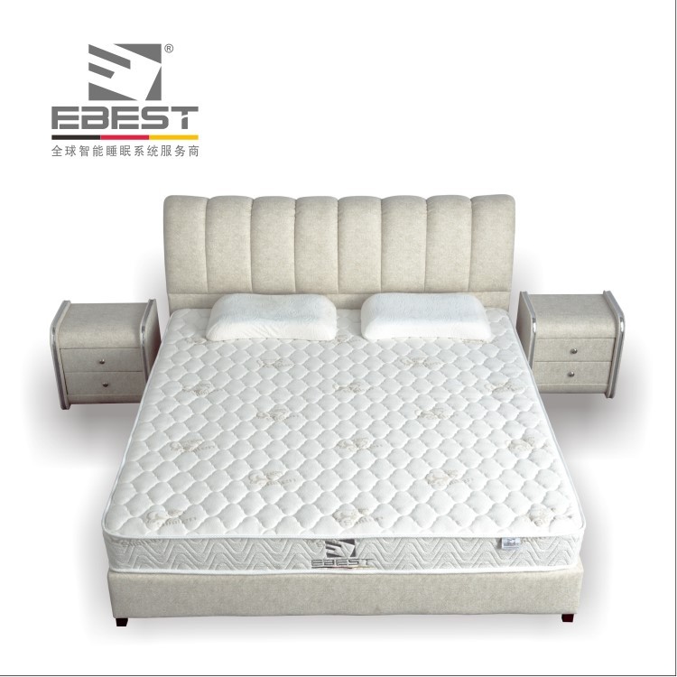廠家批發定制 床墊席夢思 獨立彈簧床墊 壓縮卷包酒店床墊