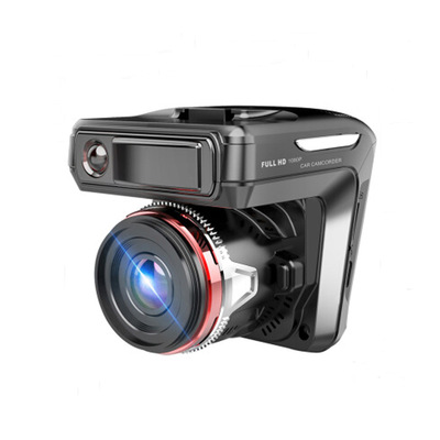 行车记录仪云电子狗一体机1080P高清广角记录仪雷达流动固定测速|ms