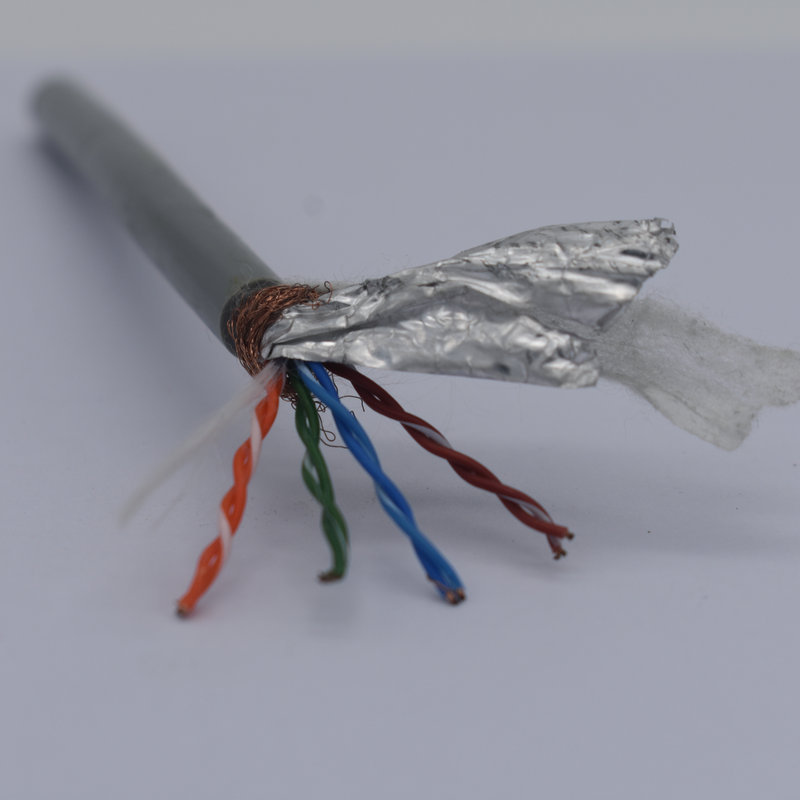 Highly flexible drag chain shielding network cable, Super Six types of flexible network cable