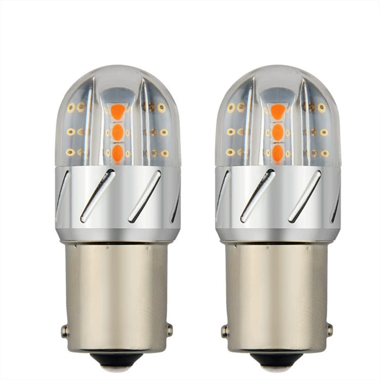 Фабрика прямых продаж автомобиля модифицированный светодиодный постоянный поток с линзой стоп-фонарь 1157 7440-3030-6sm