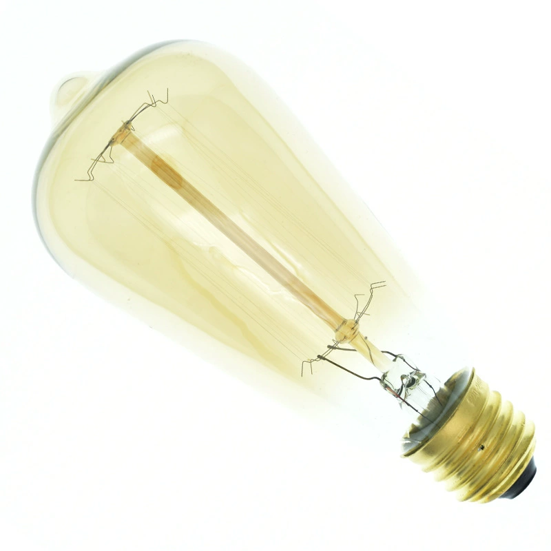 Лампа E27 /E26 ST64 прямая шелк 6 установлена E26 40W /60W 110V 220V Edison Bullet