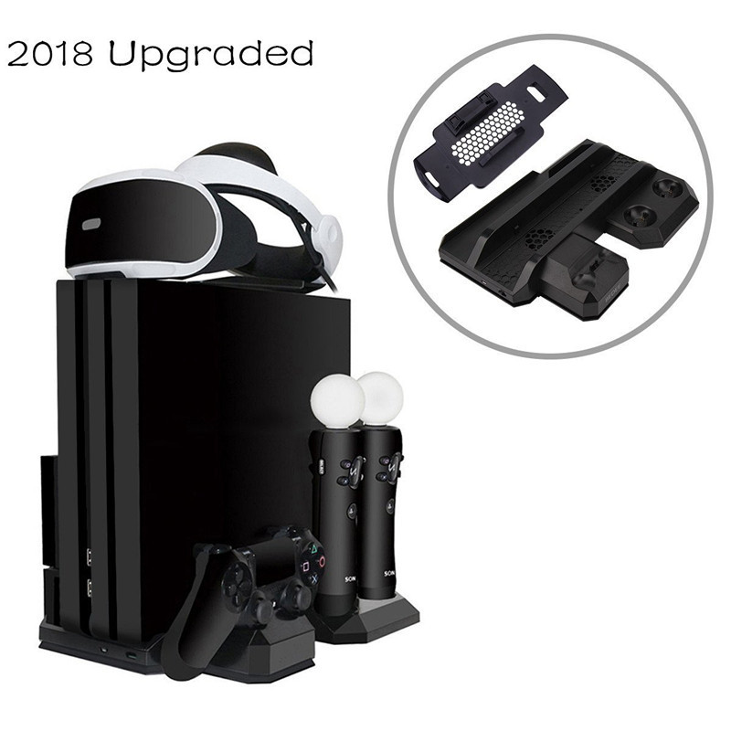 PS4 / PRO / SLIM / VR 主机多功能散热支架双充DOBE TP4-888|ru