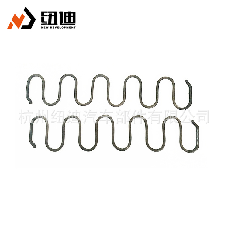 来图来样定制 汽车座椅座垫线成型蛇簧 家具沙发床S形弹簧现货