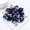 Cross -border new printed hair circle Korean hair accessories ladies hair rope hair jewelry scrunchies