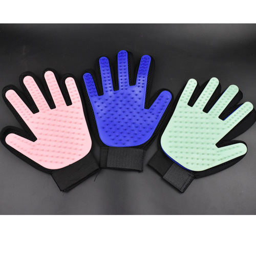 Pet Grooming Mitt, Cat Brush Mitt, Dog Massage and Bath Mitt