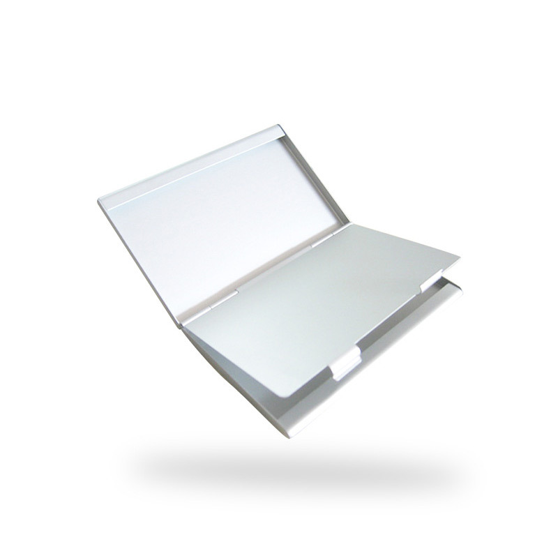 supply Aluminum Metal Card Holders high-grade double-deck Card case Business Card Case N027-AMS/ Aluminum