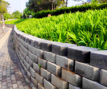 寧夏|銀川|自嵌式擋土牆|干壘式擋土塊|生態環保磚|六角磚|哪有賣