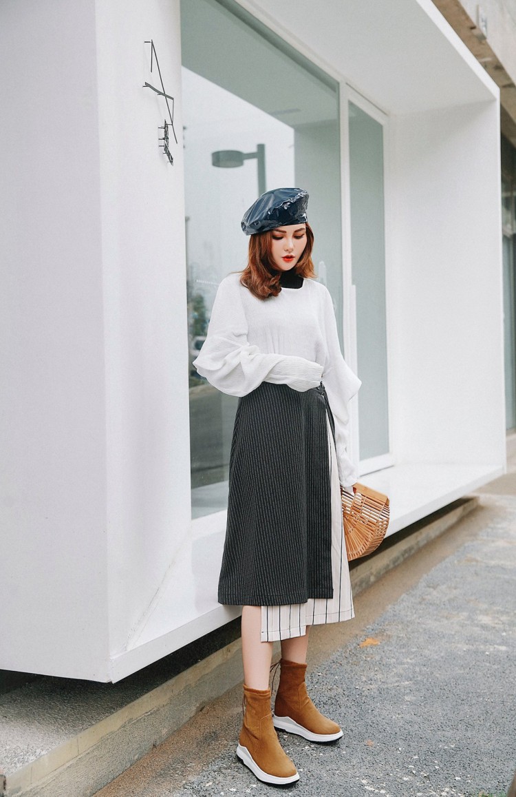 Bottes femme PAPILLON en Daim - Ref 3355491 Image 8