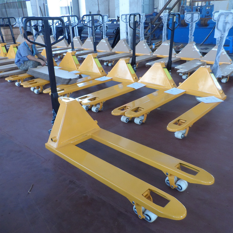 手动液压搬运车 液压手推车 轻型搬运车CBY2T 经济型液压叉车