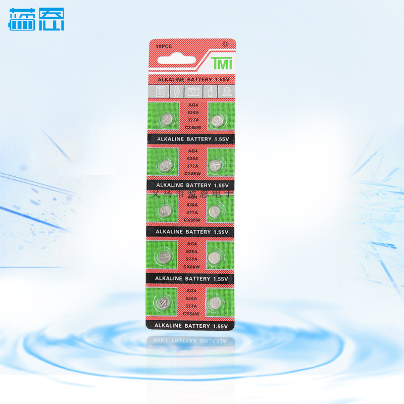 AG4纽扣电池 手表专用377碱性LR626sw纽扣小电子177促销爆款|ms