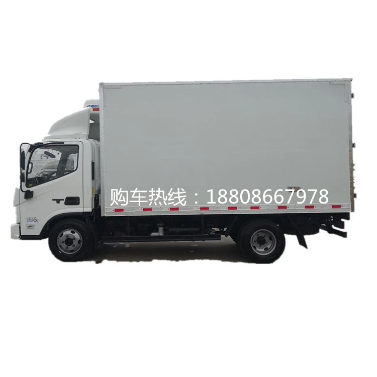 福田欧马可BJ5048XLC-FE 4米多S3冷藏车 长轴后双轮 -5度制冷机组