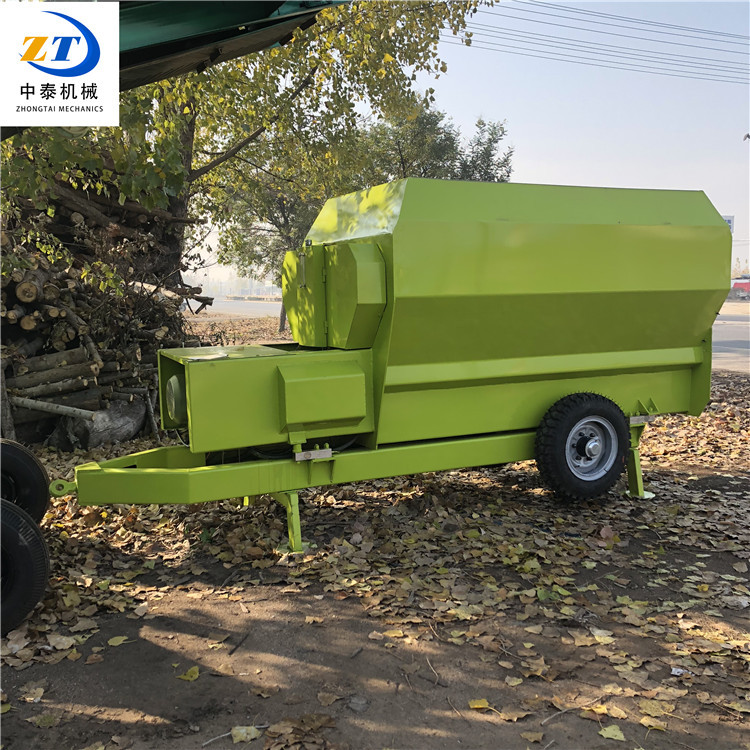 蚌埠合金钢TMR搅拌机 卧式双绞龙搅草机