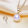 Classic pendant, accessory, simple and elegant design, silver 925 sample