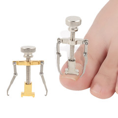 Adjustable alloy rotating screw toe nail embedding toe clamping toe correcting nail groove tool