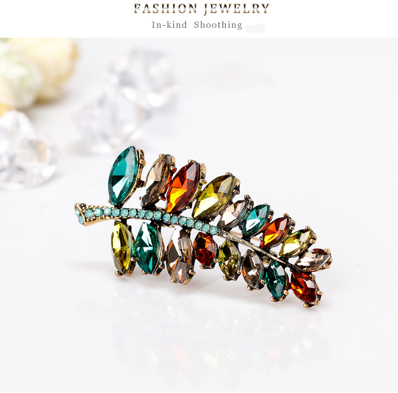 Alloy Korea Geometric brooch(AL272-A) NHDR2756-AL272-A