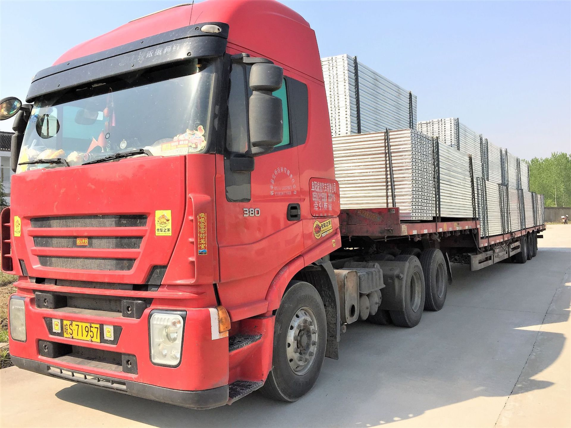 厂家批发供应建筑脚手架专用带钩热镀锌钢跳板质量好价格优