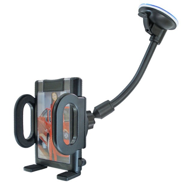 Car flexible long rod windshield sucker bracket windshield universal mobile phone GPS bracket