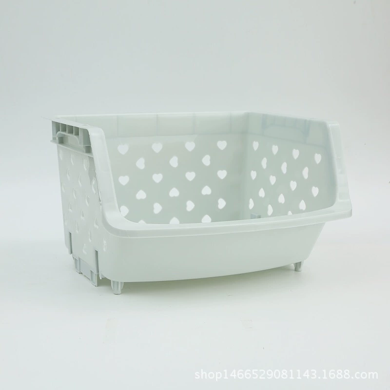 Kitchen shelf Meiyi multi-layer vegetable storage basket, 1–4 tiers, wheels optional
