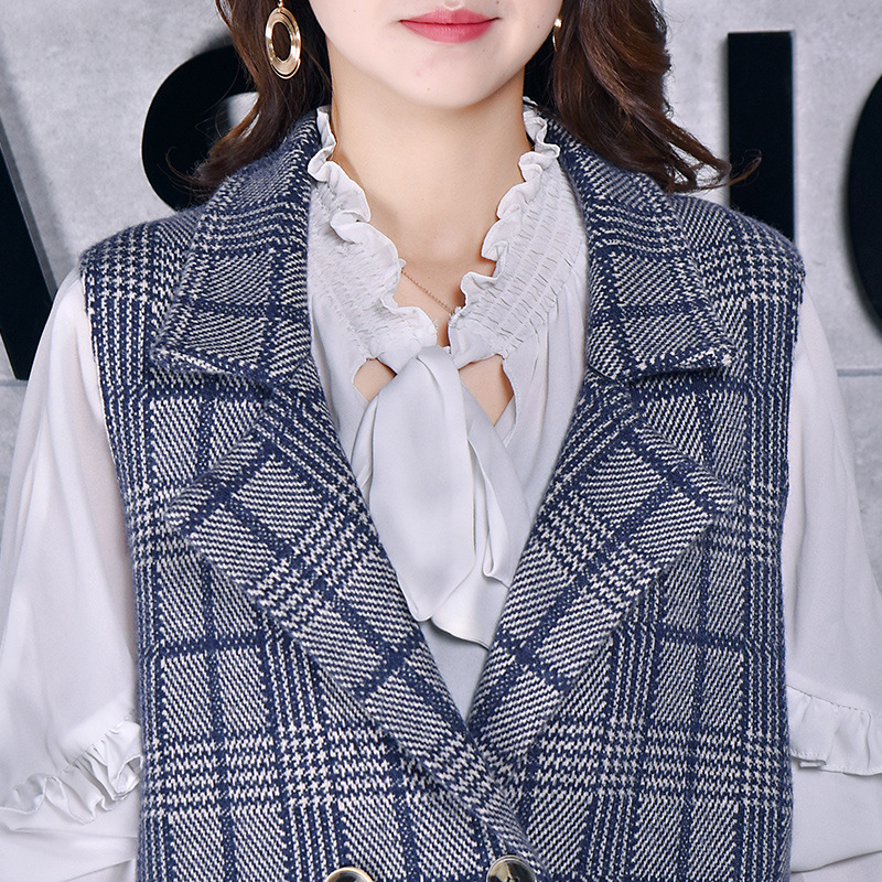 Gilet femme en Mélange de coton - Ref 3317901 Image 5