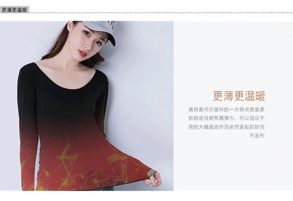 Tshirt femme HANGLE en Modal - Ref 3314470 Image 58