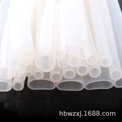 supply High transparency Tear High temperature resistance Silicone Rubber Circular tube Complete specifications Supports custom