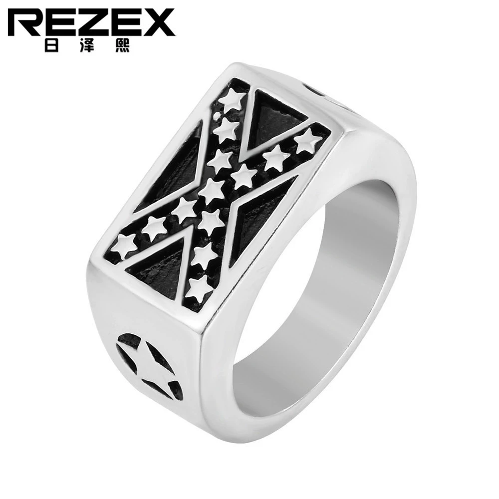 Ретро-кольцо из нержавеющей стали, модель R0264, европейский стиль