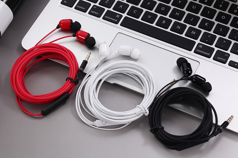 Anchor with microphone headset 3 M 2 m plus long line earplugs computer headset TV headset network karaoke in-ear