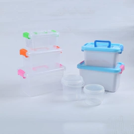 彩泥/粘土/沙;收纳盒;收纳箱