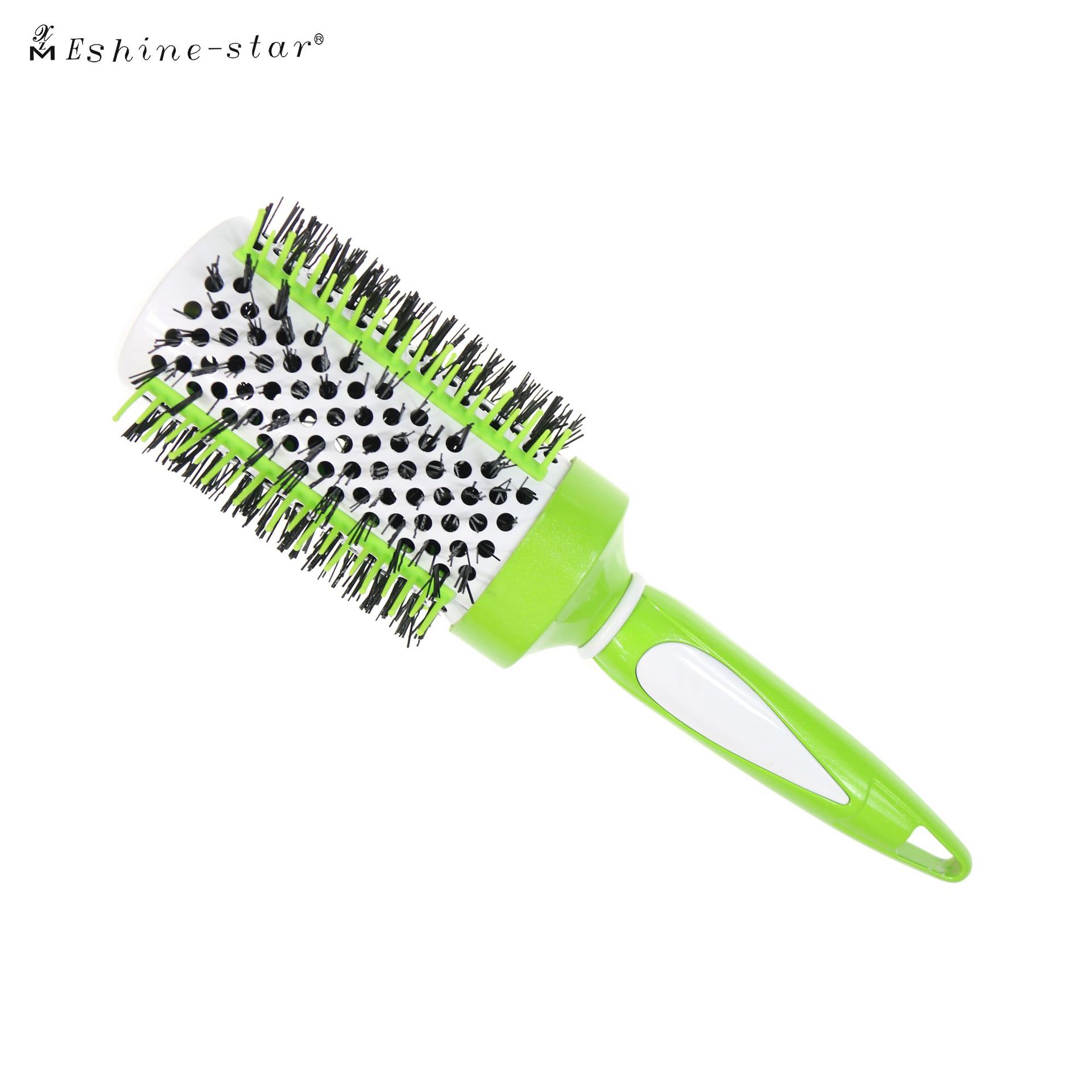 發(fā)梳插齒滾梳  美妝工具陶瓷滾梳  造型梳 卷發(fā)梳