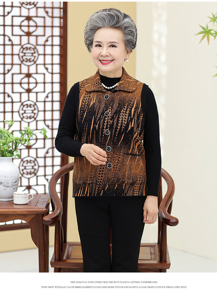 Gilet femme MOUTON ROUGE en Tricot - Ref 3317769 Image 12