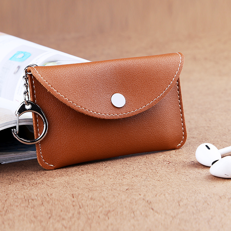 厂家现货数据线收纳包耳机线PU袋创意皮革小零钱包背包挂饰包
